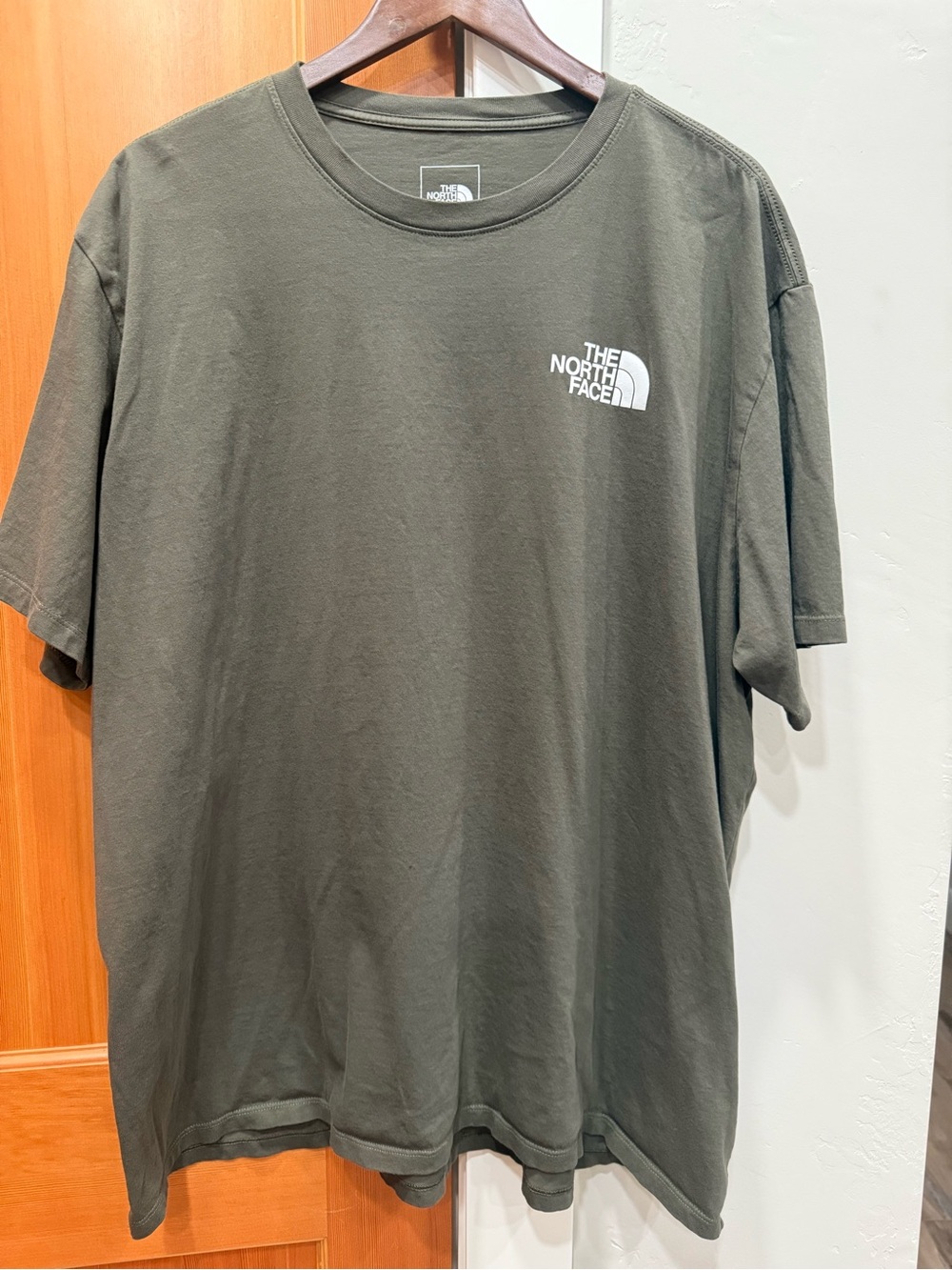 The North Face Men's Crewneck Tee — Olive